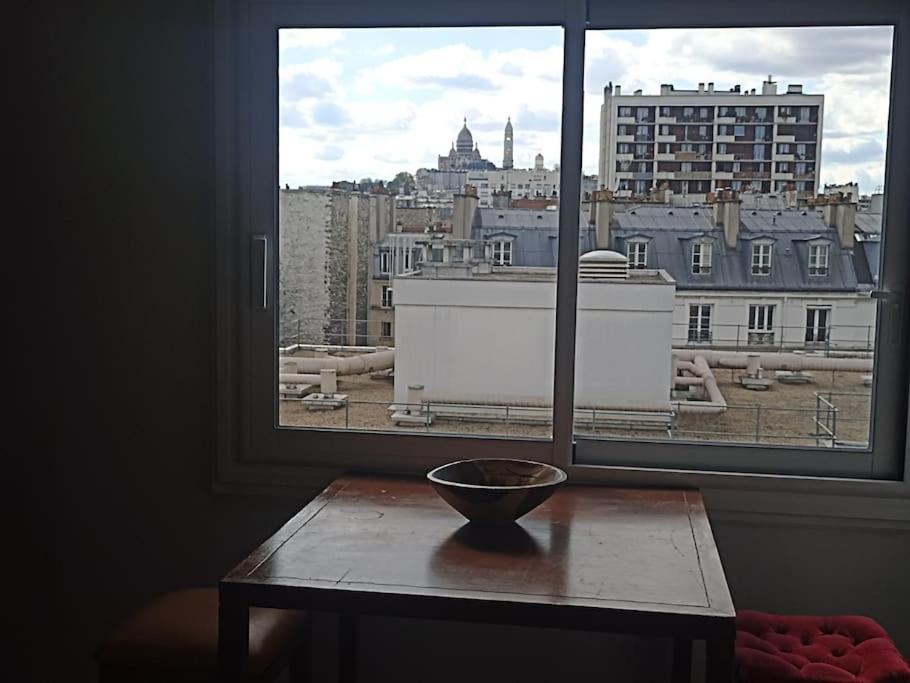 Vue Sur Le Sacre Coeur Montmartre Lägenhet Paris Exteriör bild